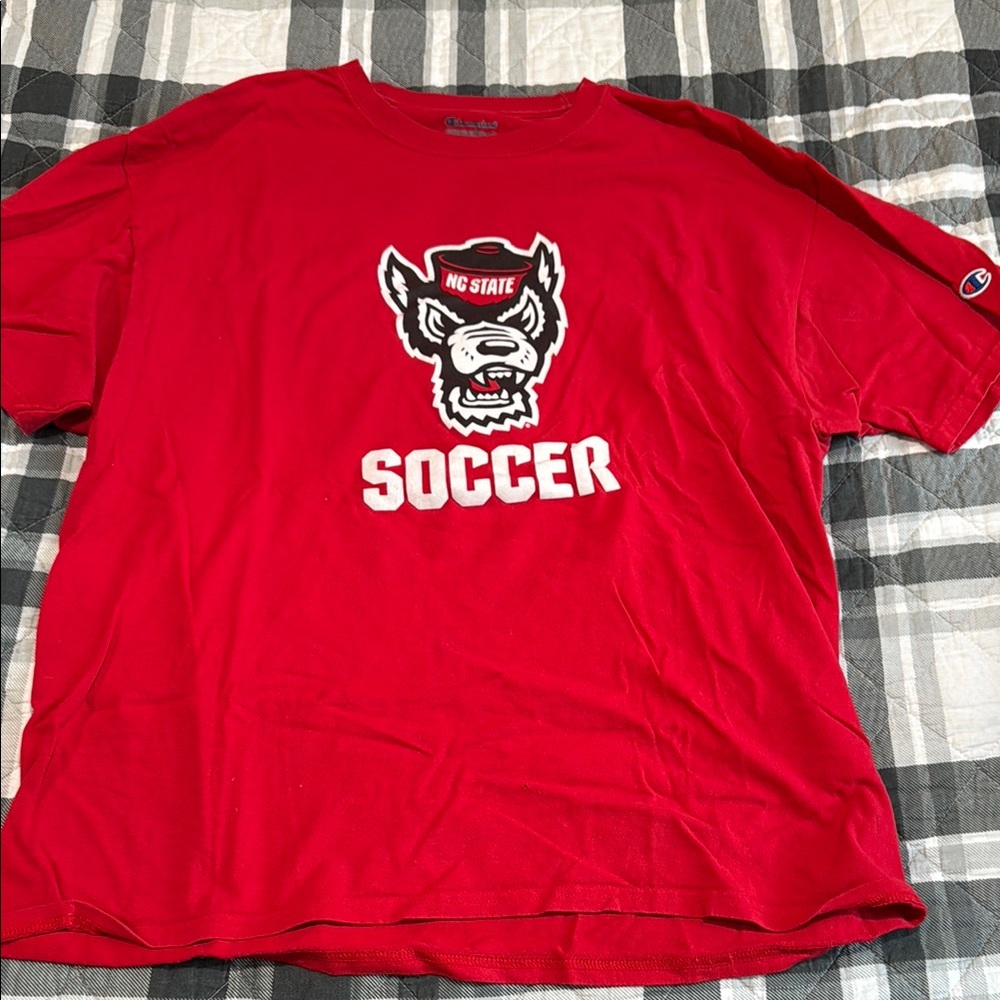 NC State Wolfpack Champion Soccer T-Shirt XL